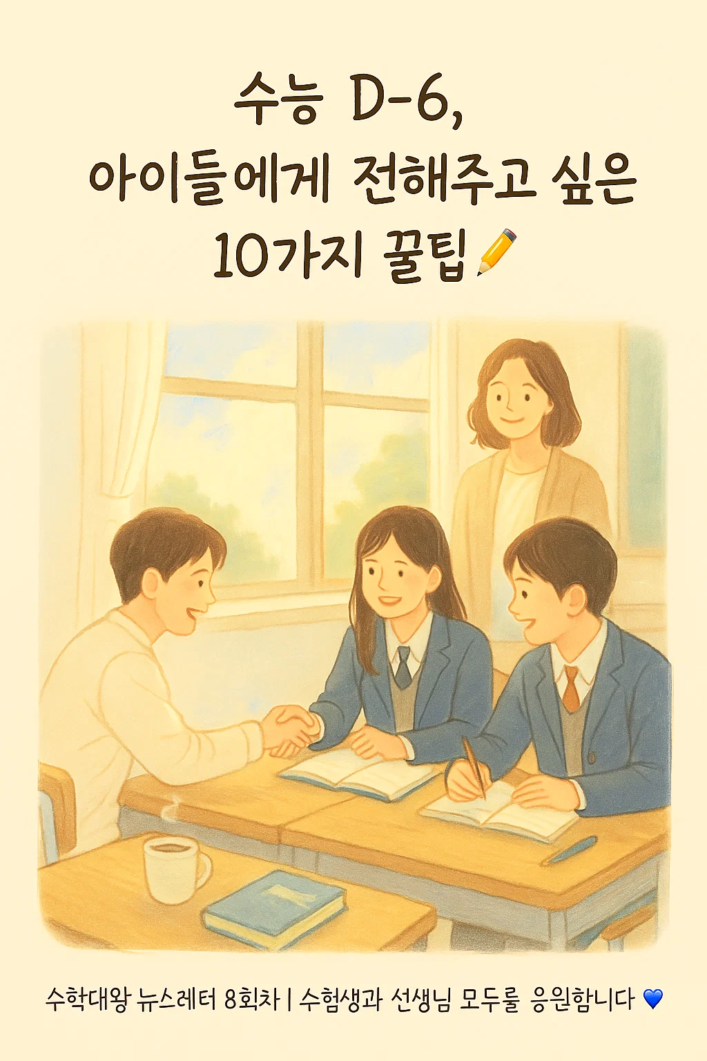 수능 D-6, 아이들에게 전해주고 싶은 10가지 꿀팁 ✏️의 썸네일 이미지