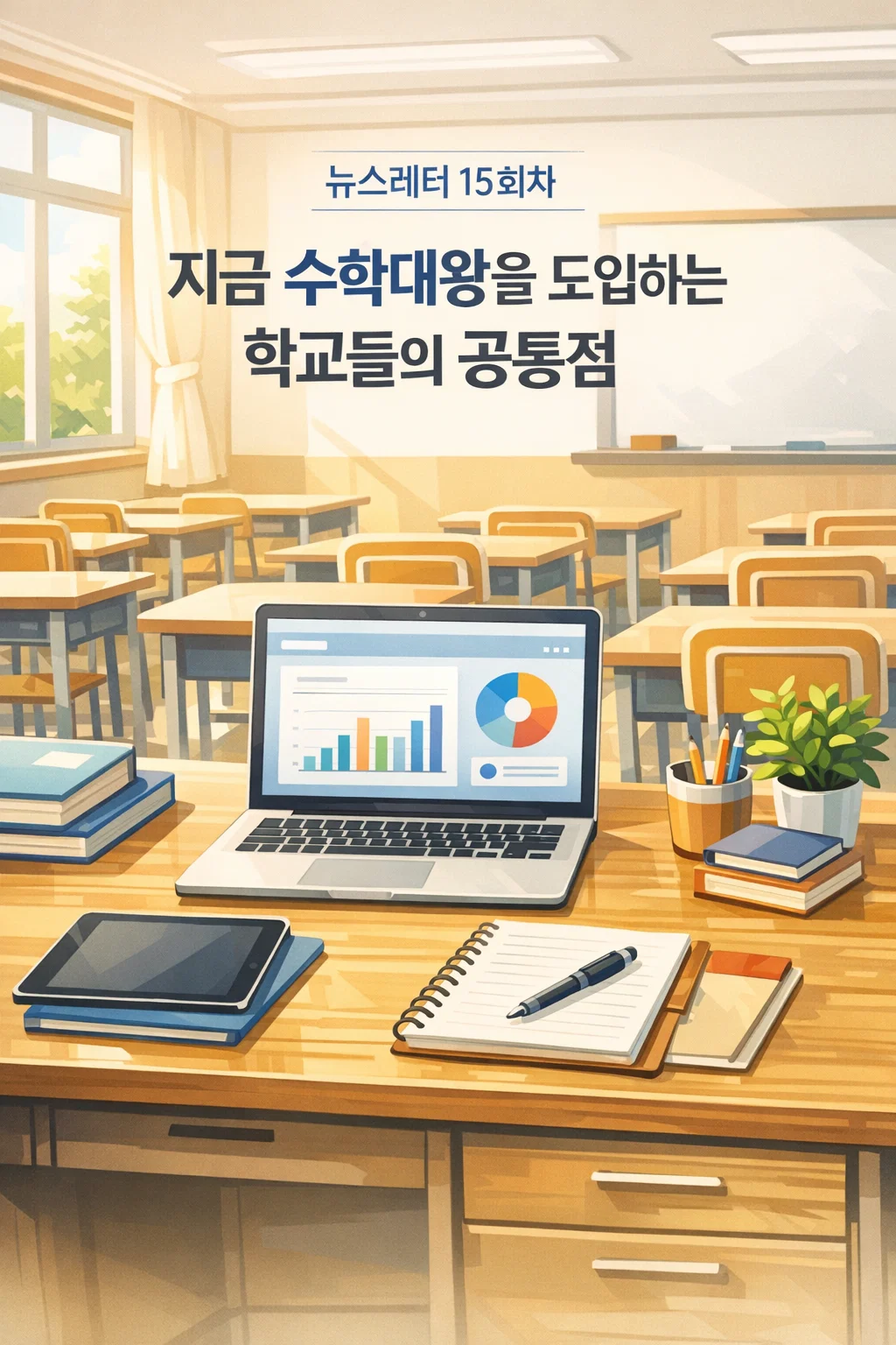 지금 수학대왕을 도입하는 학교들의 공통점 3가지 의 썸네일 이미지