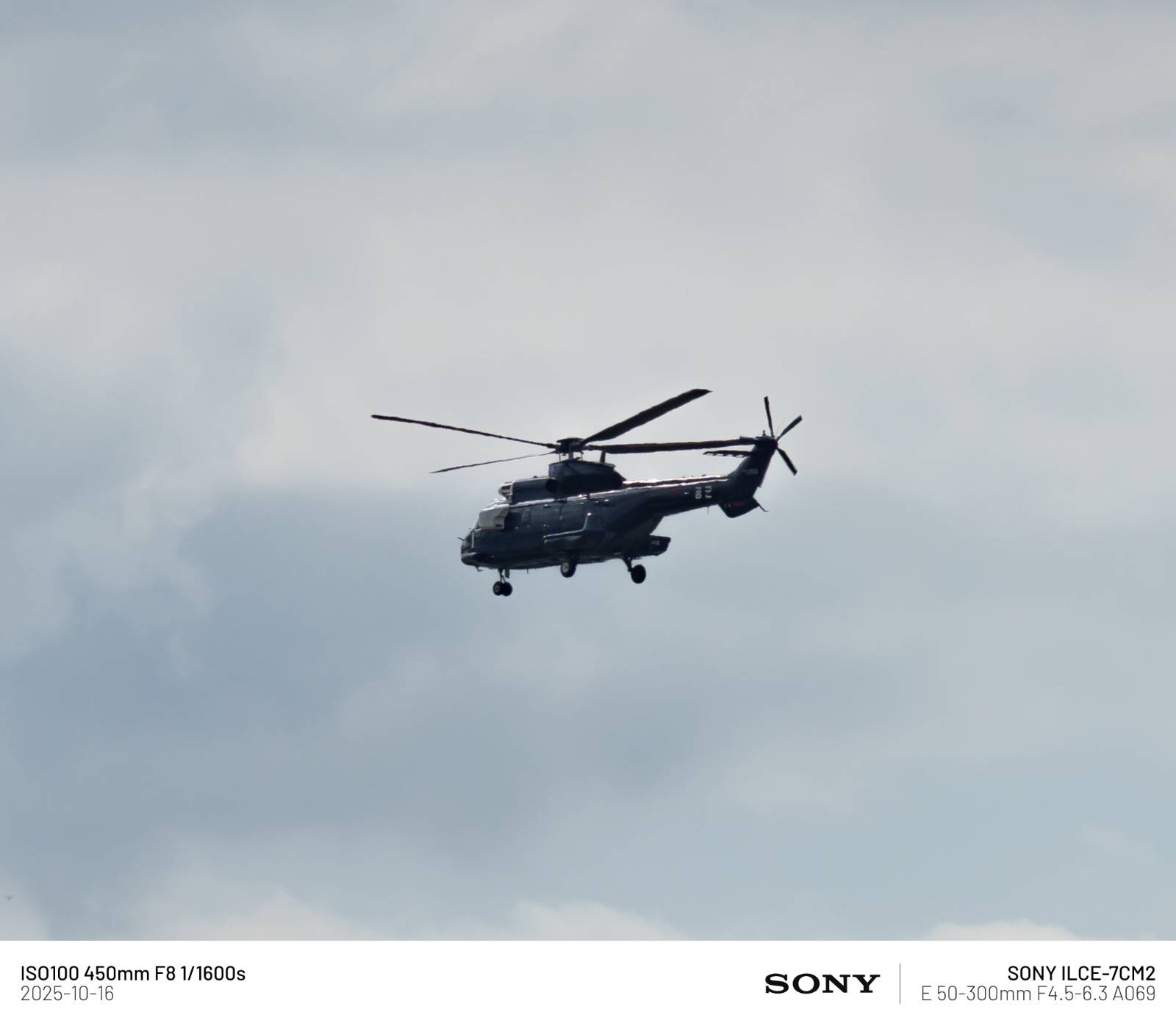 공군 제6탐색구조비행전대 AS332L2 슈퍼 퓨마