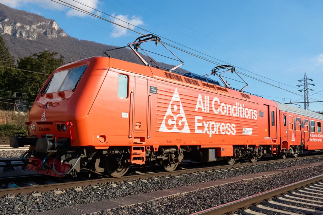 나이키가 기차를 통째로 개조한 이유