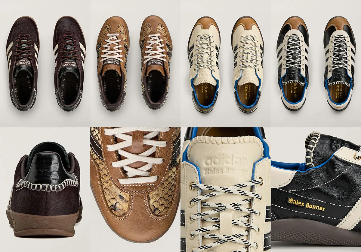 웨일스 보너 x 아디다스 신발 라인업