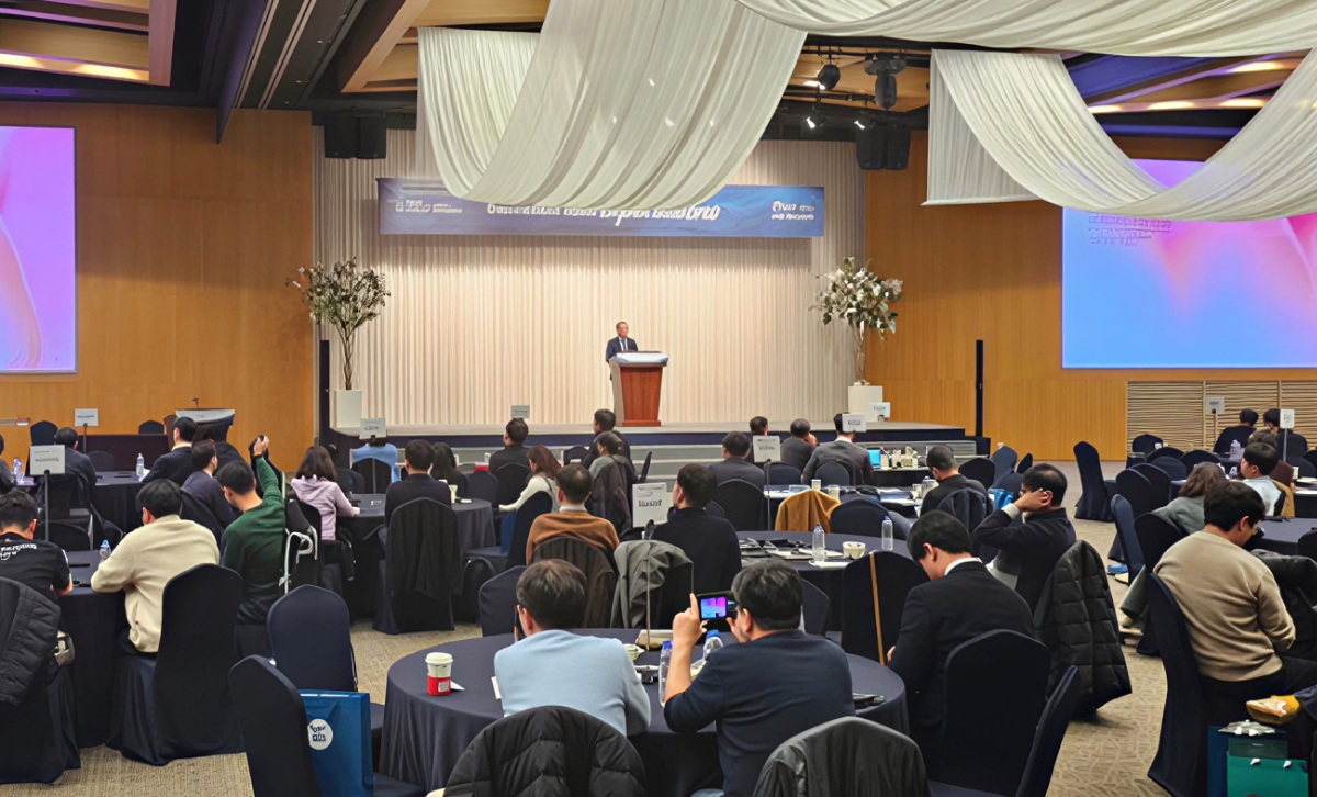 강릉 I.DE.A 에서 강연하는 이희경 원장