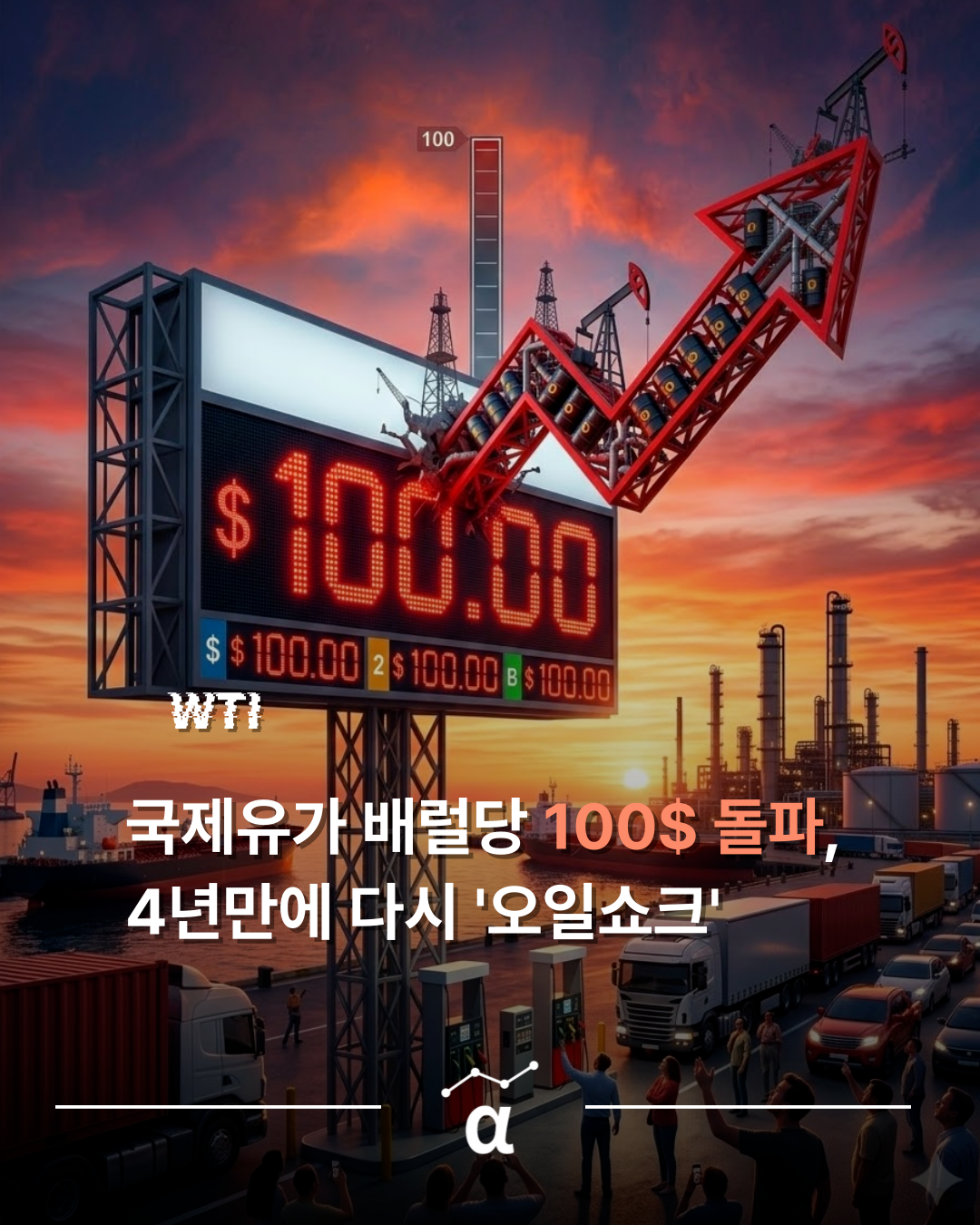 이란 강경파 집권에 유가 폭등 오일쇼크 재현의 썸네일 이미지