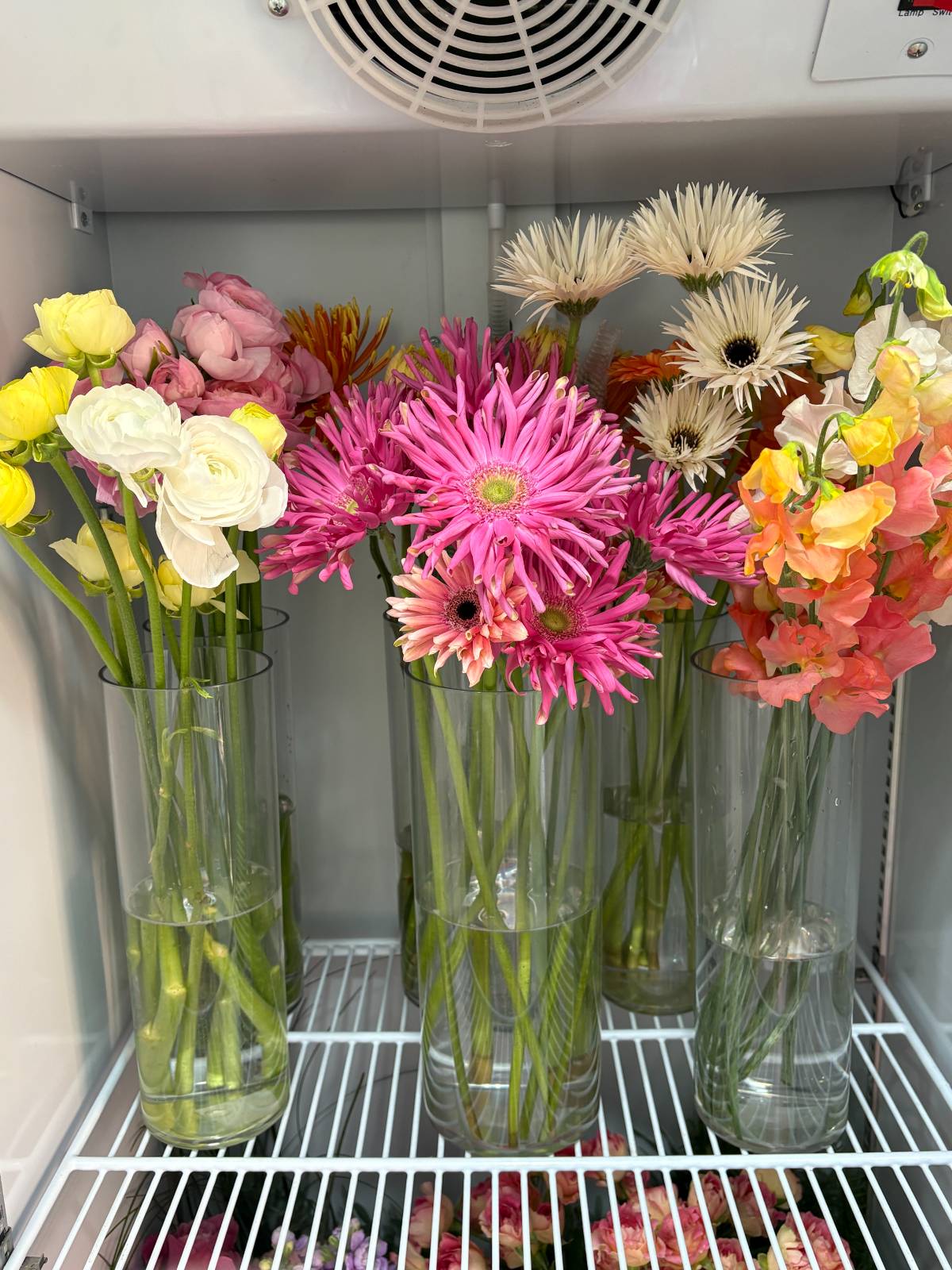 새로운 물로 교체해서 말끔하게 정리