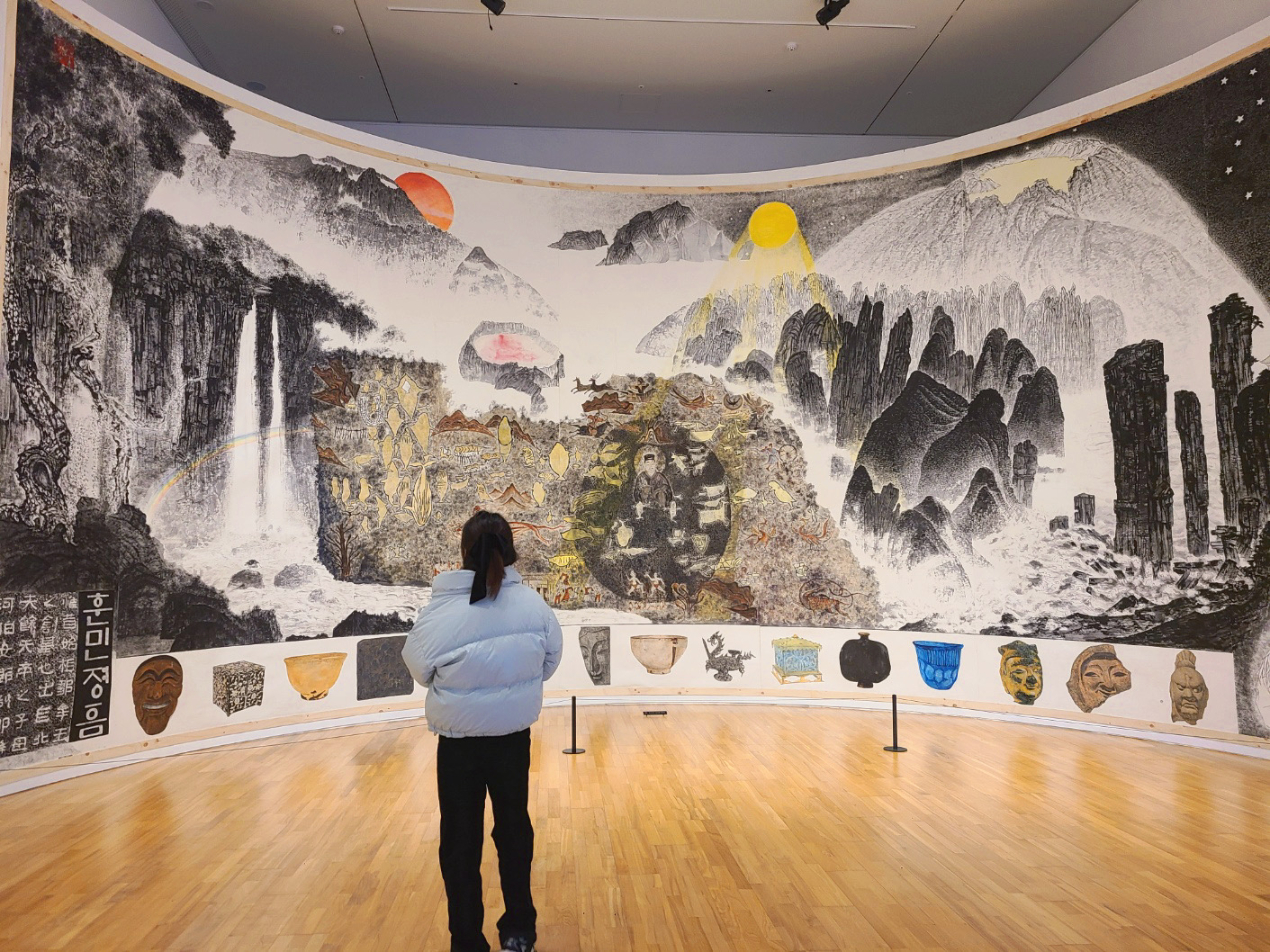 경주에 있던 미술관이었는데 생각보다 너무 예쁘고, 멋진 작품이 많아서 좋았어요.