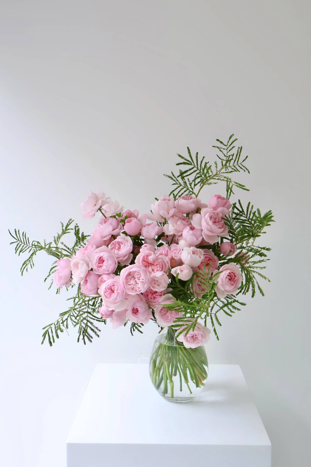 몽생미셸 장미 꽃다발