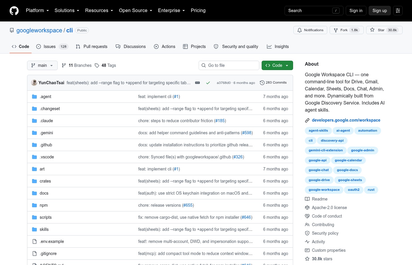 Google Workspace CLI