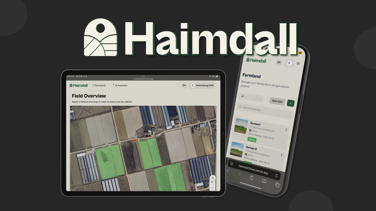 Haimdall: Where satellite intelligence meets field reality (image source: ThanksCarbon)
