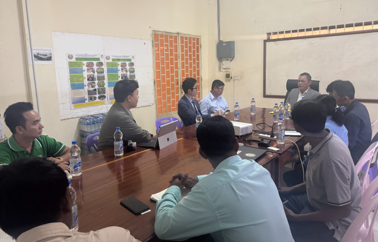 바탐방 프로젝트 현장에서 땡스카본 팀