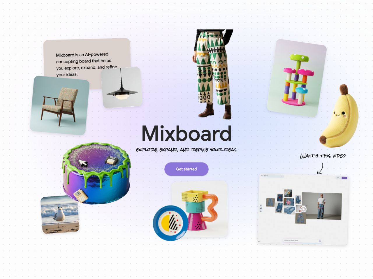Mixboard by Google Labs