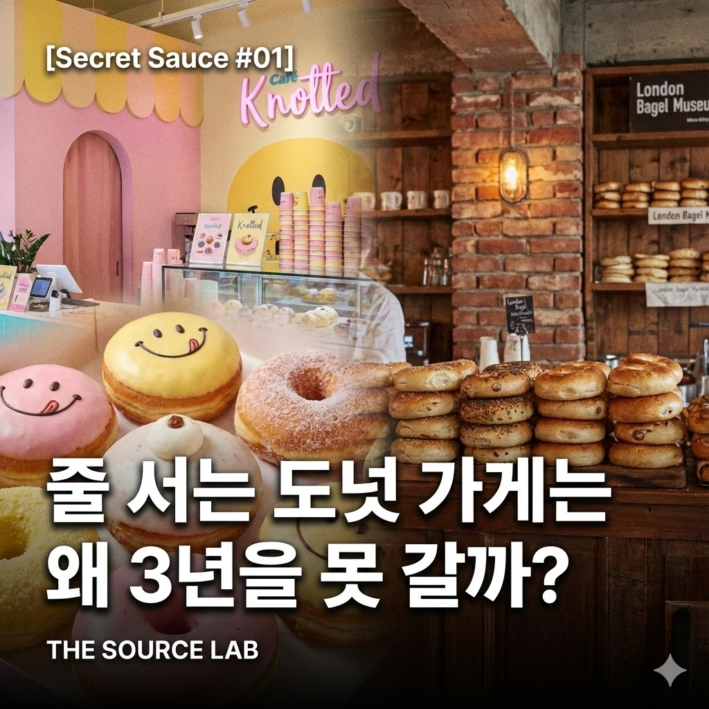 [Secret Sauce #01] 줄 서는 도넛 가게는 왜 3년을 못 갈까?의 썸네일 이미지