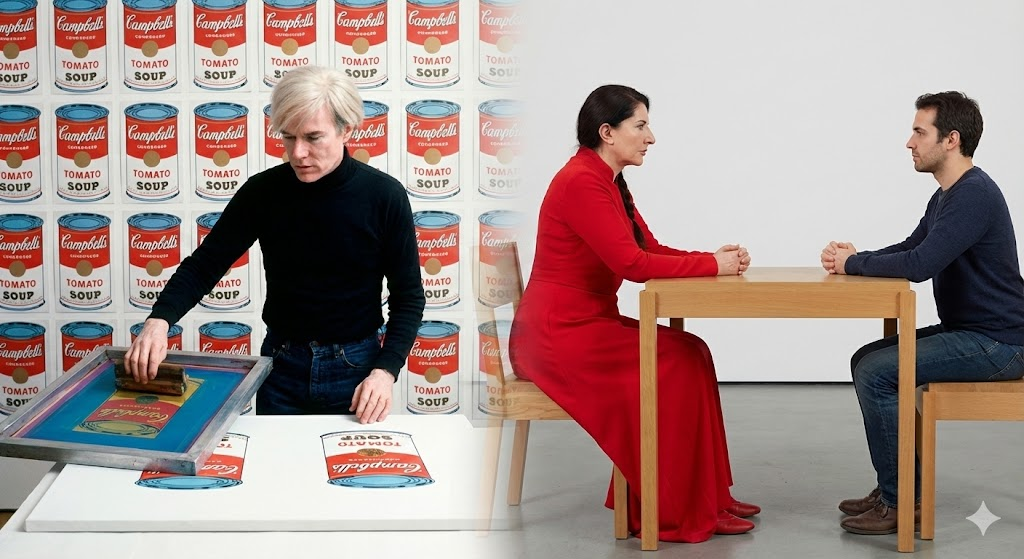 너무 유명한 예술가이지만, 포스터 공장장과 아이컨택계의 무림고수 일수도?