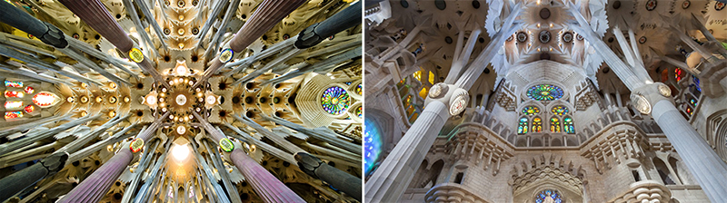 가우디의 건축물은 흡사 외계인이 만든 것 같습니다