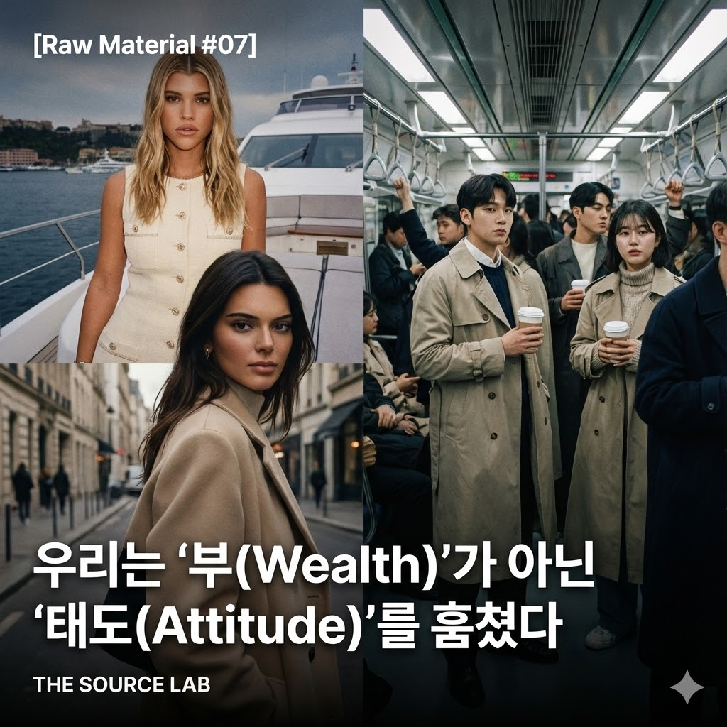[올드머니룩] 우리는 '부(Wealth)'가 아닌 '태도(Attitude)'를 훔쳤다의 썸네일 이미지
