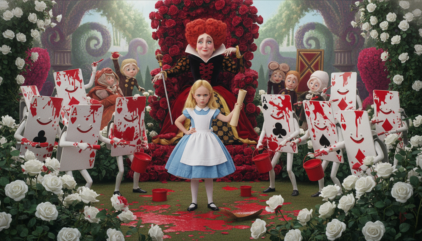 다들 열심히 삽질(페인트칠) 중인데, 혼자 포크레인(효율) 찾는 앨리스!