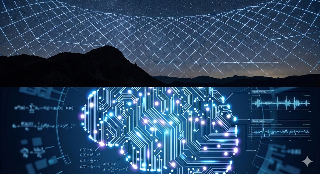 그의 확장은 뇌 속의 가장 작은 우주에서 시작, 지구 밖 진짜 우주로 향합니다