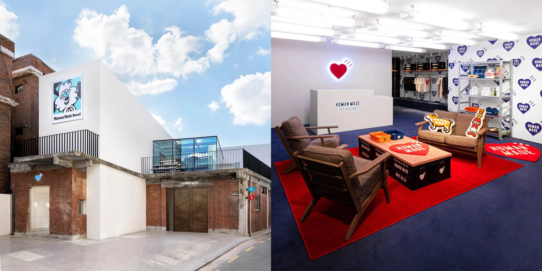 ๊ณง ์คํํ ๊ฐ๋๊ตฌ ์๊ตฌ์ ์ 'ํด๋จผ๋ฉ์ด๋' ๋งค์ฅ(ๅทฆ)๊ณผ ํ์ฝฉ์์์ 'ํด๋จผ๋ฉ์ด๋'