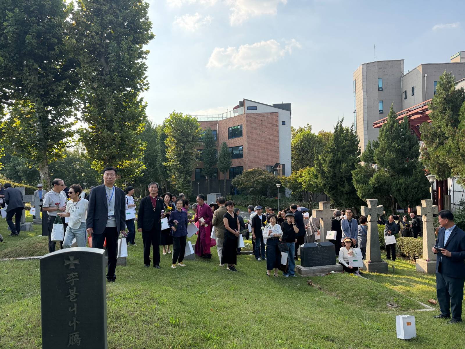 양화진 외국인선교사 성공회 묘역