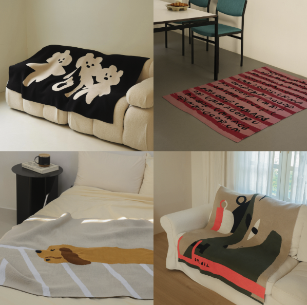 니트 블랭킷 모음전 1P/2P