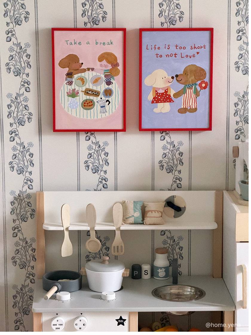 루잇작가 - Life is short, Take a break 포스터 (A4 사이즈)