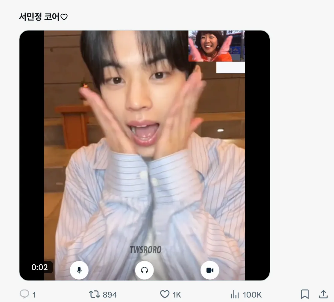 이미지 = X 캡쳐 (https://x.com/twsroro/status/1870802516180697289?s=20)