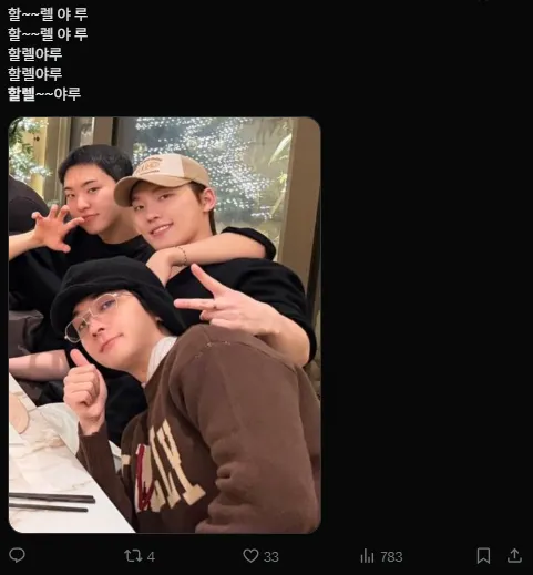 이미지 = X캡처 (https://x.com/x5v7tio/status/2006369854912418278?s=20)