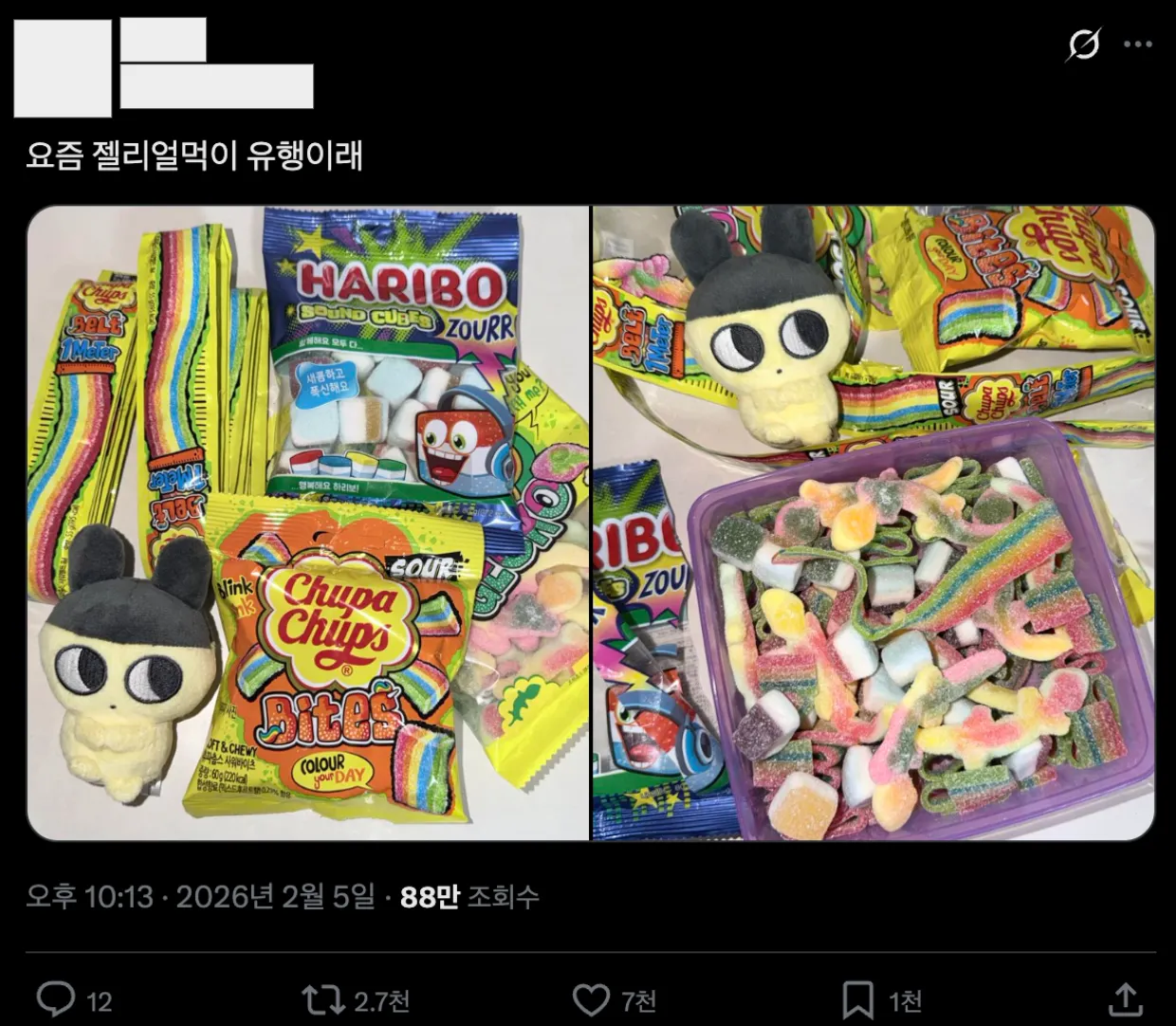 이미지 = X 캡처 (https://x.com/sionluv0511/status/2019398891016450448)