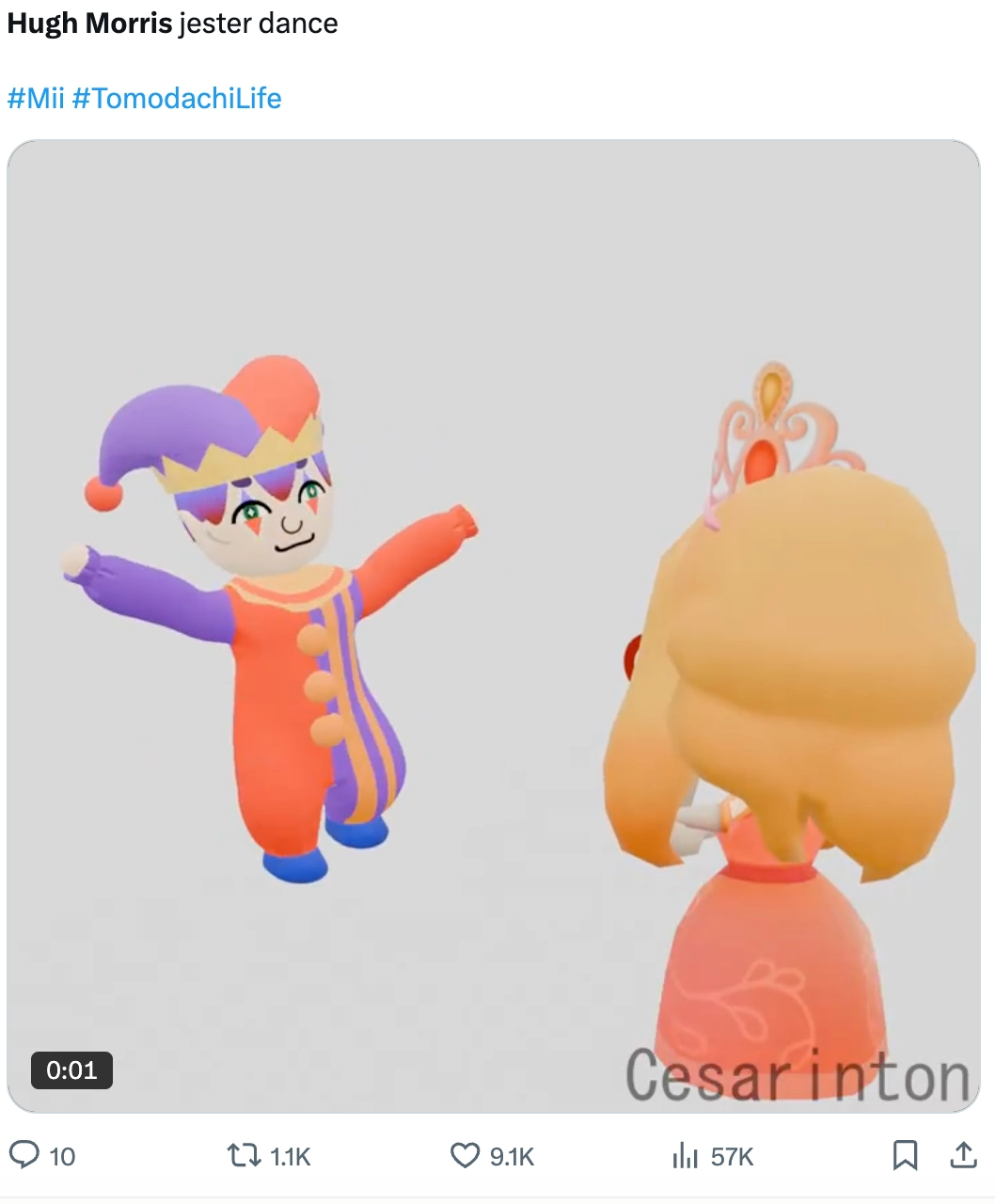 이미지 = X 캡쳐 (https://x.com/cesarinton1/status/2022397596552303039?s=20)