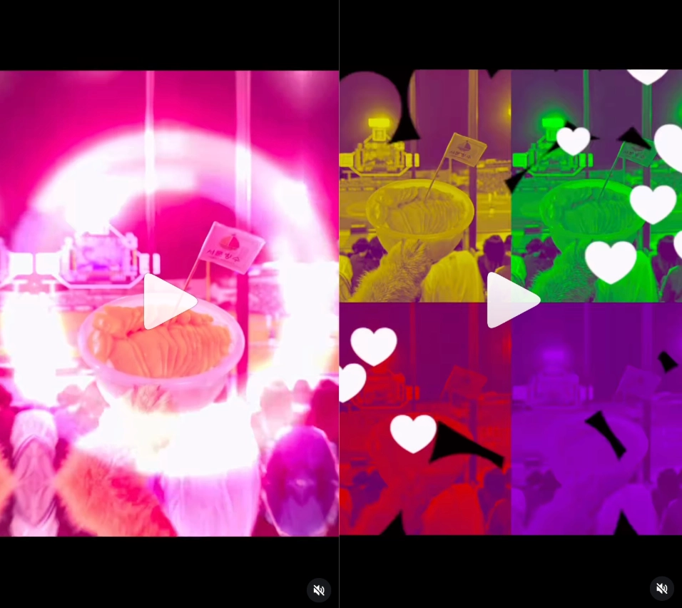 이미지 = 인스타그램 ‘@sammung._.2’ 채널 릴스 캡처 (https://www.instagram.com/reel/DXaY0sxE4b4/)