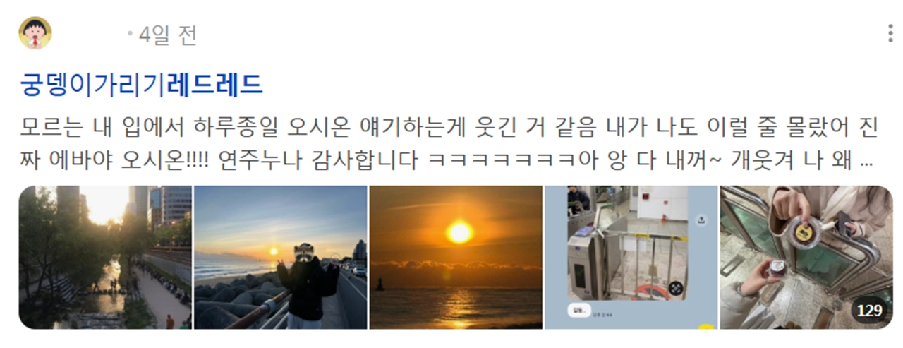 이미지 = 블로그 캡처 (https://blog.naver.com/kuri0125/224272938249)
