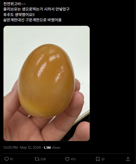 이미지 = X캡처 (https://x.com/ilikecheckshirt/status/2054035216843587687?s=20)