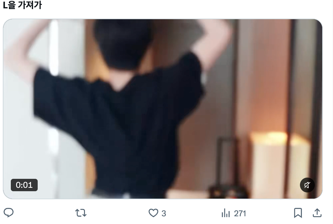이미지 = X 캡쳐 (https://x.com/hxchxndxsx/status/2106031956551192801?s=20)