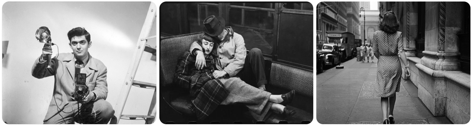 스탠리 큐브릭 감독의 사진기자 시절의 이미지