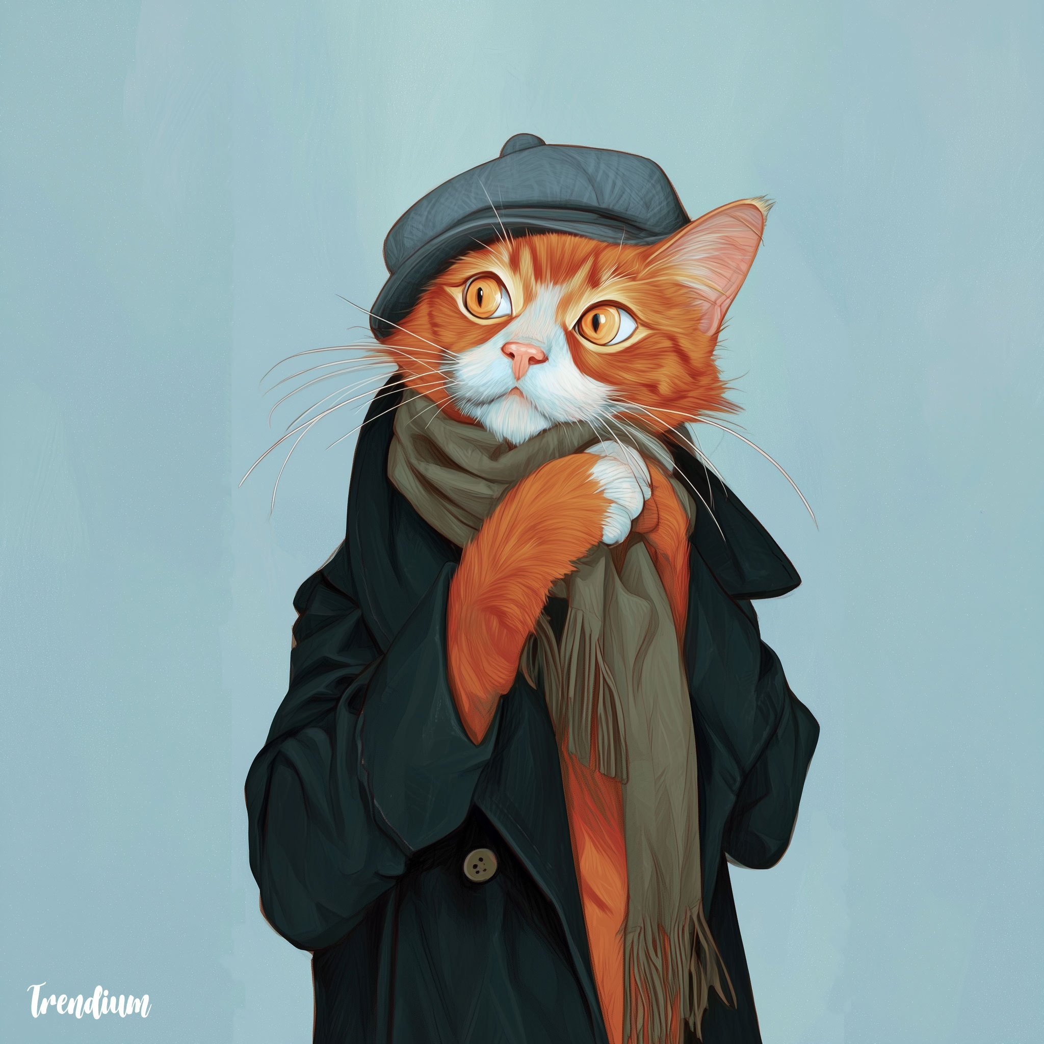 [prompt] cat --sref 2113546442