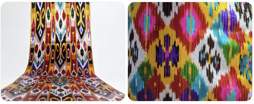 우즈베키스탄 ‘아틀라스(Atlas)’ 실크 이카트