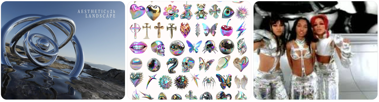 Y2K 미학의 전형적 요소