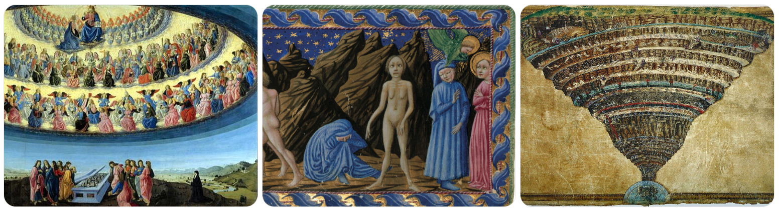 연옥을 ‘산’의 형태로 상상하며, 정화를 하나의 이동 경험으로 그린 단테