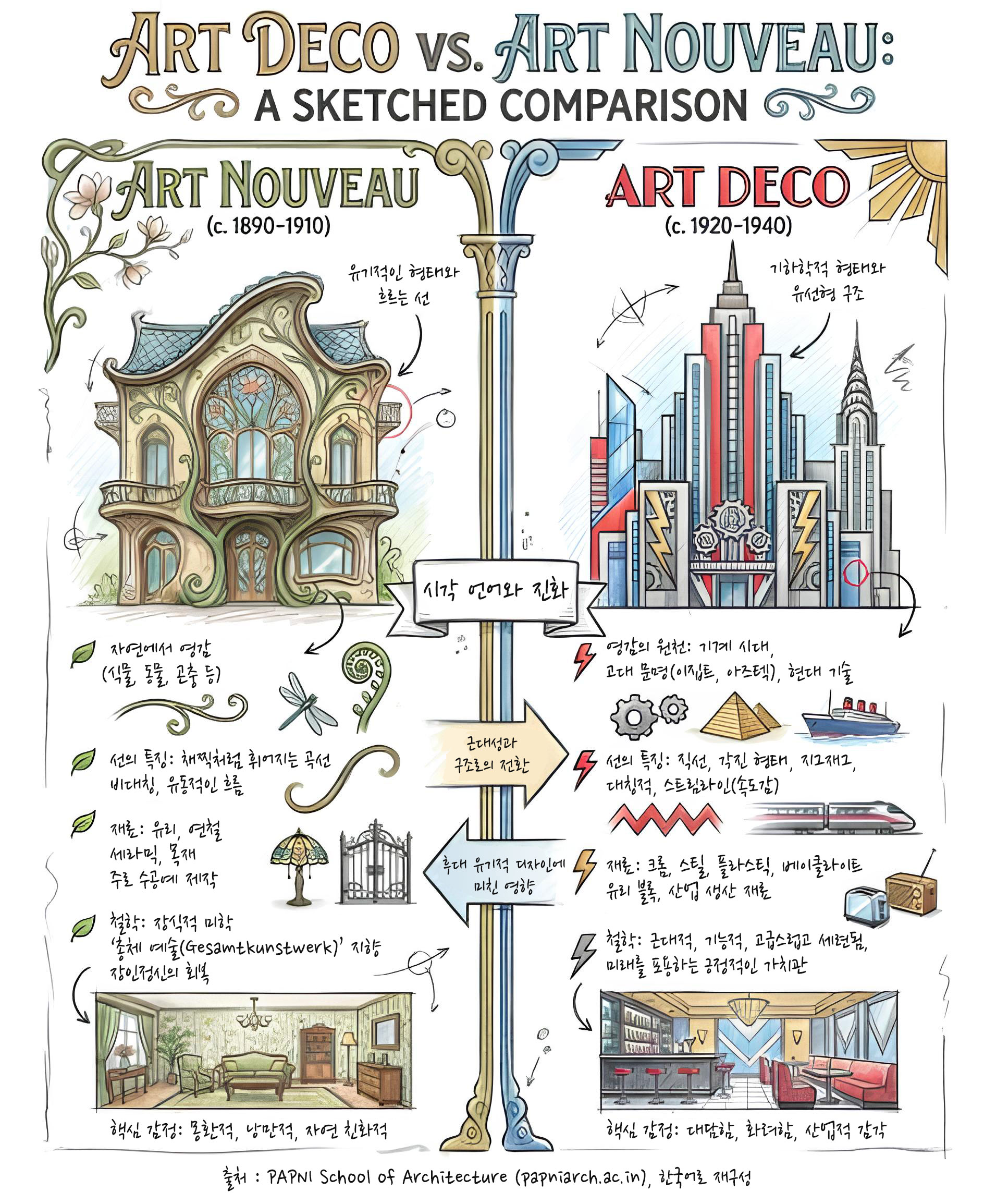 아르누보와 아르데코