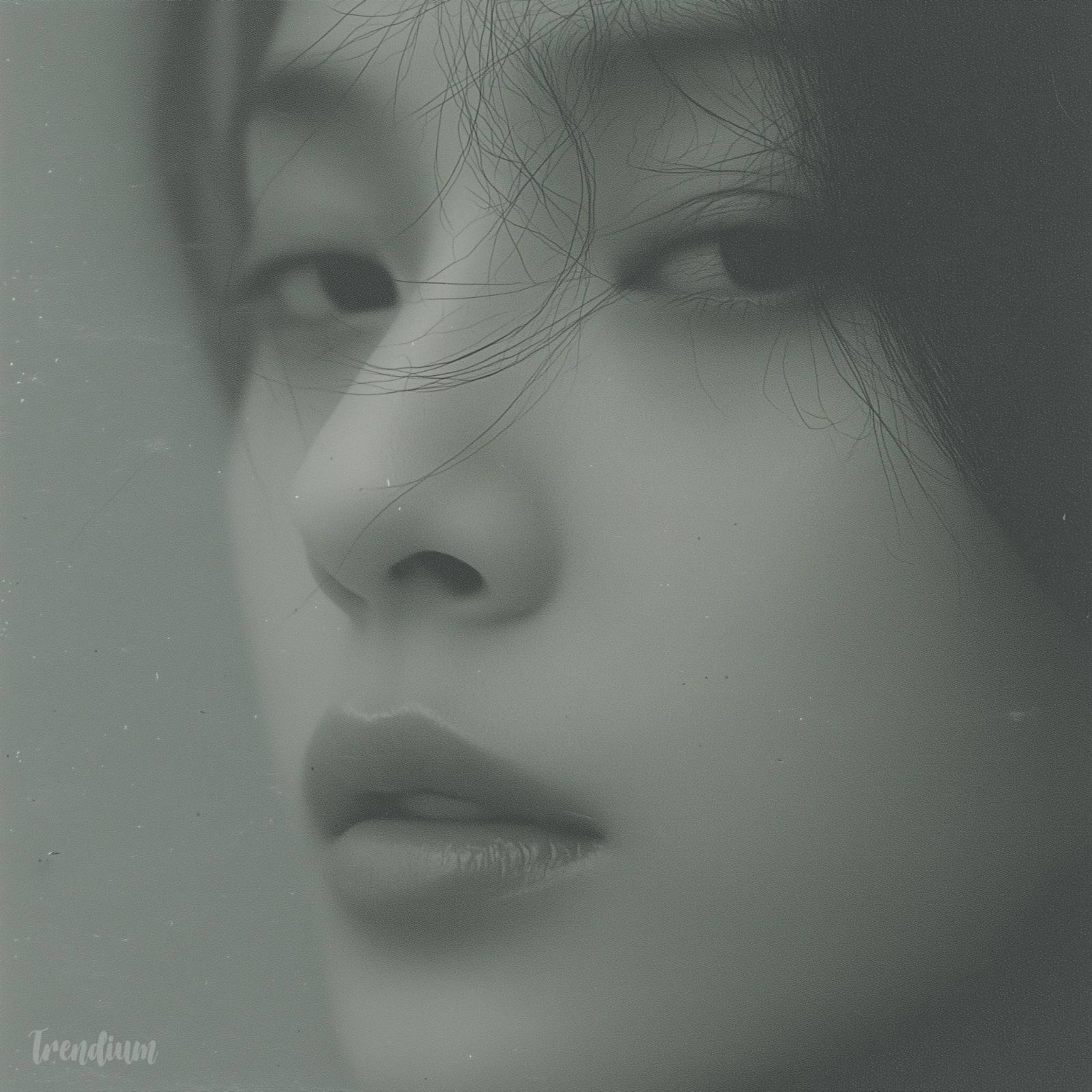 [prompt] High-end Korean beauty campaign, close-up portrait of Korean model with luminous skin, f/0.7, ultra shallow depth of field, focus only on lips and eyelashes, background dissolving into soft blur, warm amber rim light, Vogue Korea style editorial, cinematic softness --sref 2052973192