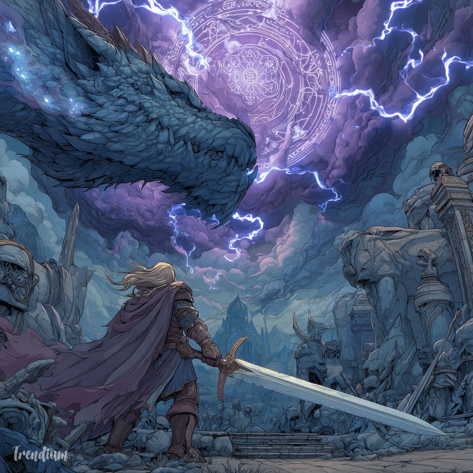 [prompt] Sword & Sorcery --raw --stylize 200