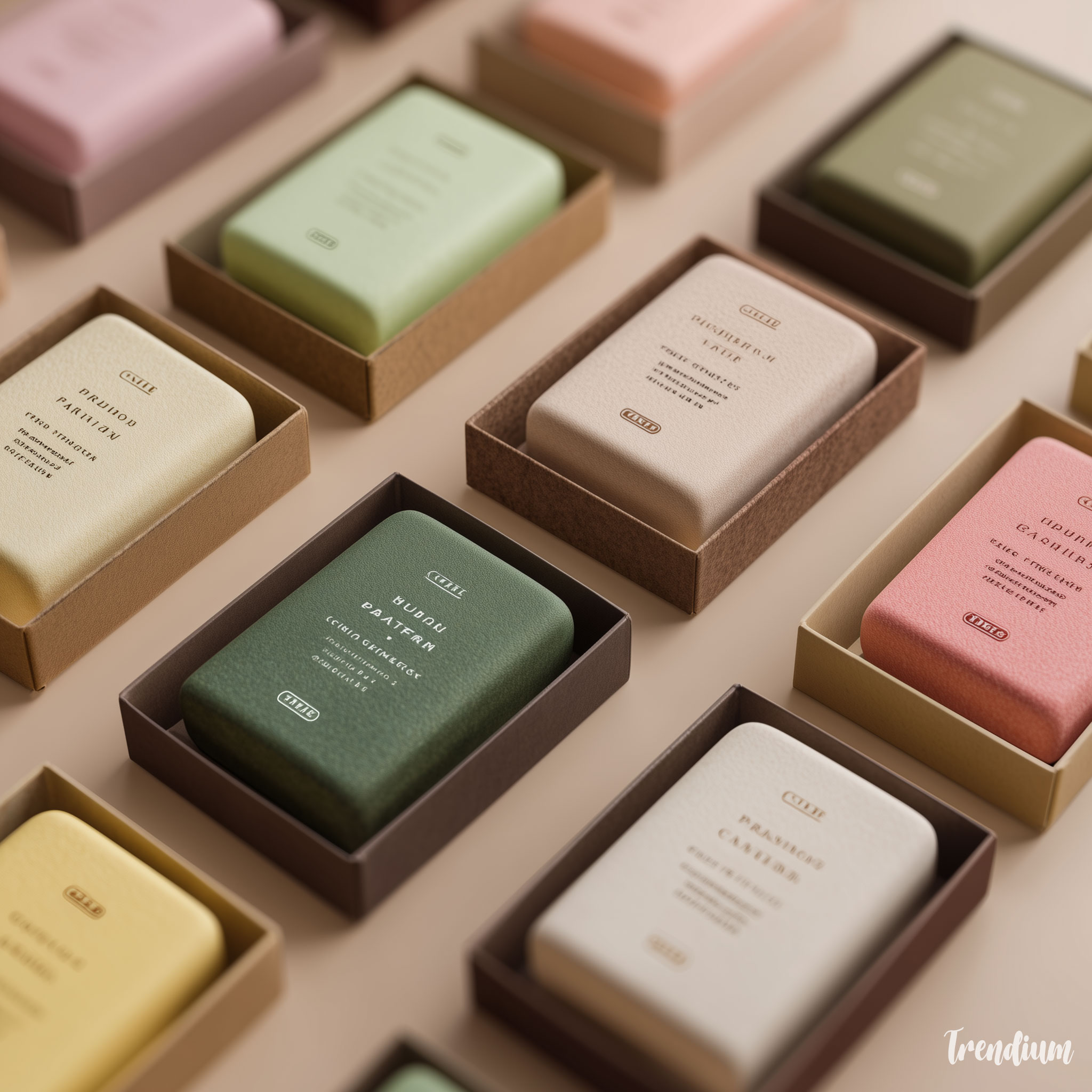 [prompt] premium packaging design in claymation style, hand-sculpted typography, matte pastel tones, tactile surface, minimal layout, soft lighting, high-end branding aesthetic --exp 2 --raw --stylize 300
