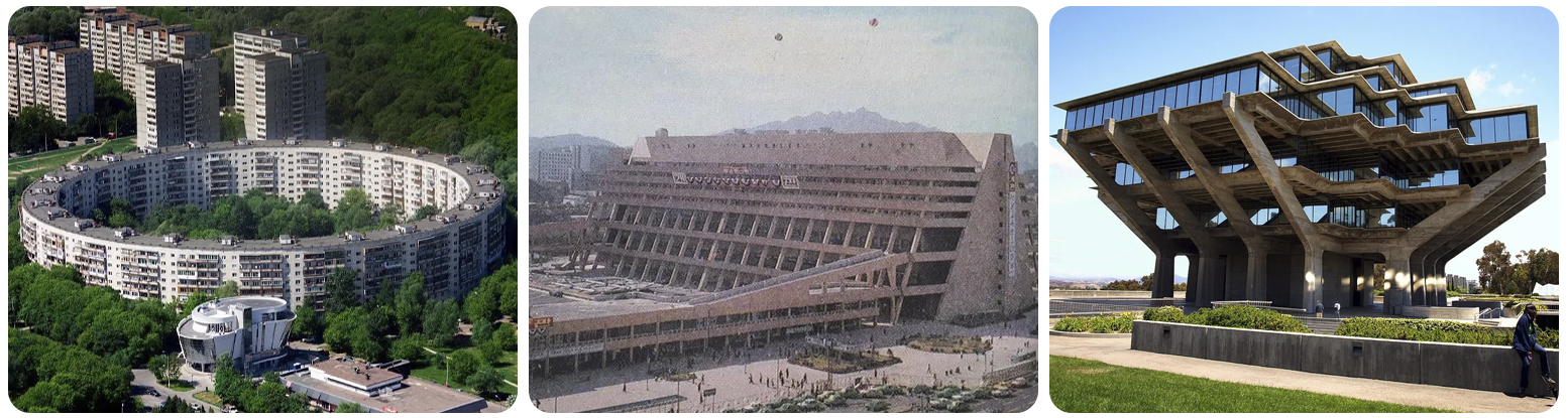 (좌) 부블리크   |   (중) 서울고속버스터미널   |   (우) 가이젤 도서관