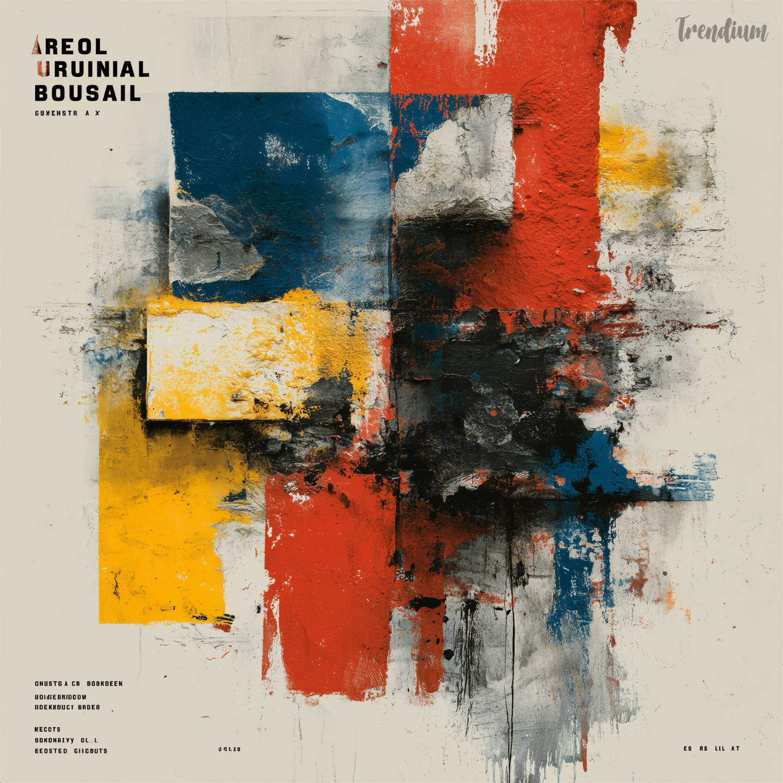 [prompt] Neo-brutalism graphic poster, bold black outlines, raw primary colors, exposed grid layout, high contrast, modular typography, uncompromising brutalist aesthetic --raw --stylize 370 --exp 5 --chaos 3