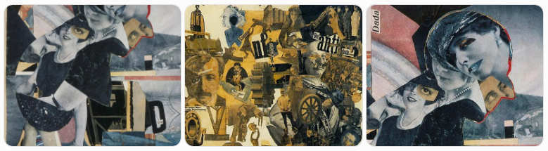 한나 회흐(Hannah Höch)의 포토몽타주 작품들