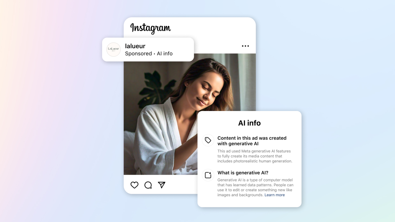 출처: META,
Expanding GenAI Transparency for Meta’s Ads Products