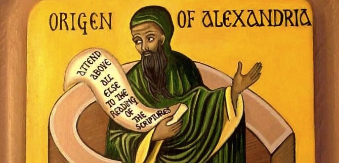 Orígenes of Alexandria — 전통 정교회 이콘 (제작 연대 불명)
