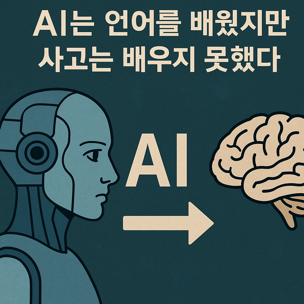  #2 AI는 언어를 배웠지만 사고는 배우지 못했다의 썸네일 이미지