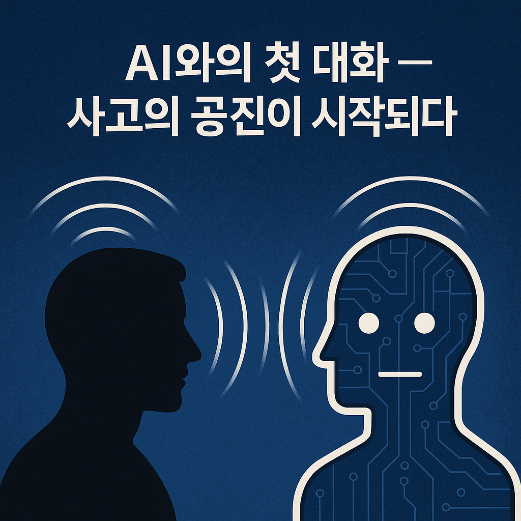 #4 AI와의 첫 대화 — 사고의 공진이 시작되다의 썸네일 이미지