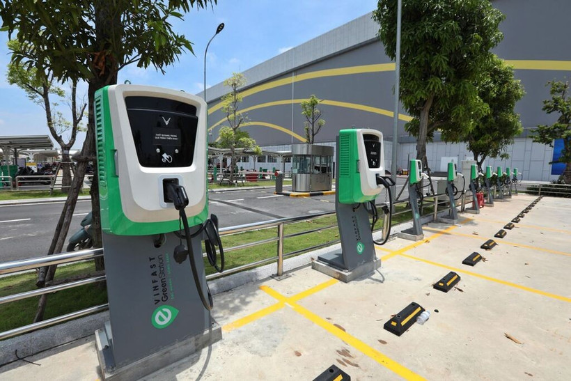 Vinfast Charging Station. 출처:Vietnam Plus